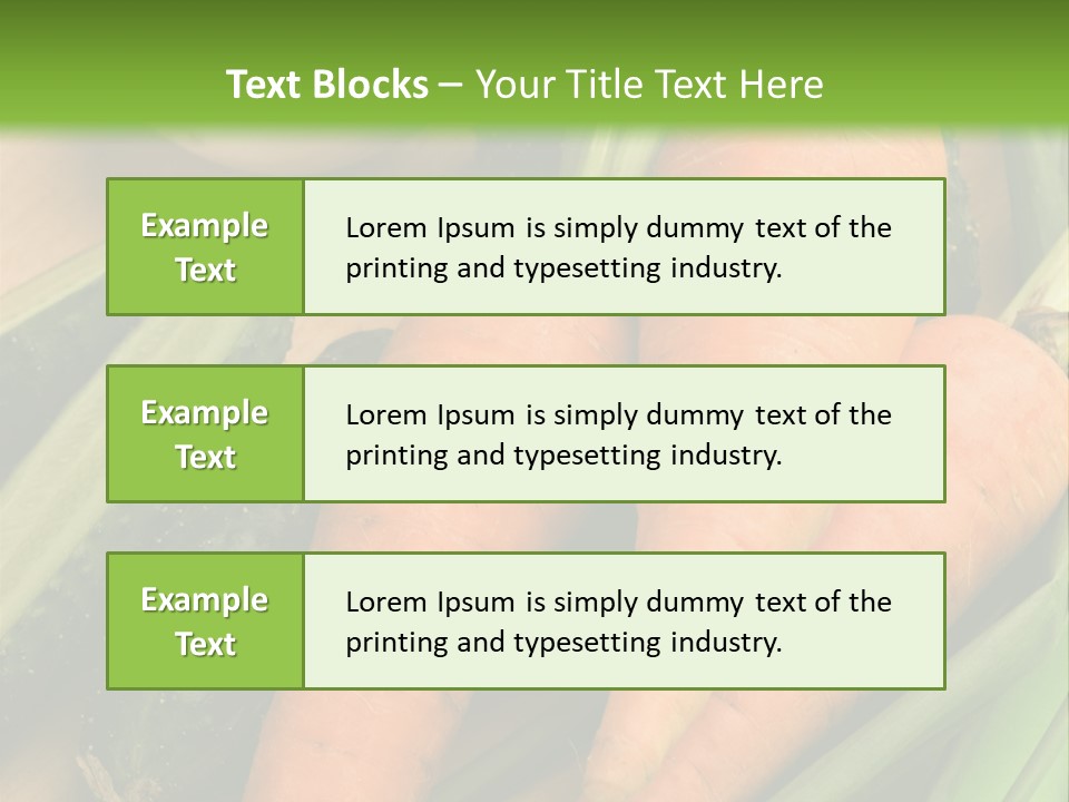 Onion Appetising Cucumber PowerPoint Template