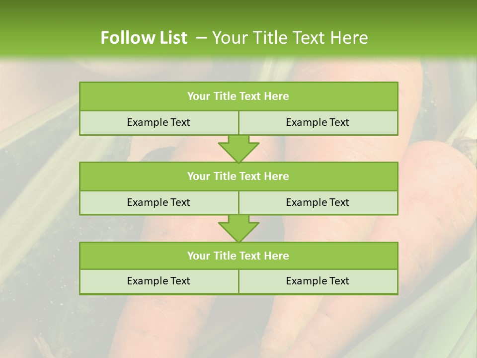 Onion Appetising Cucumber PowerPoint Template