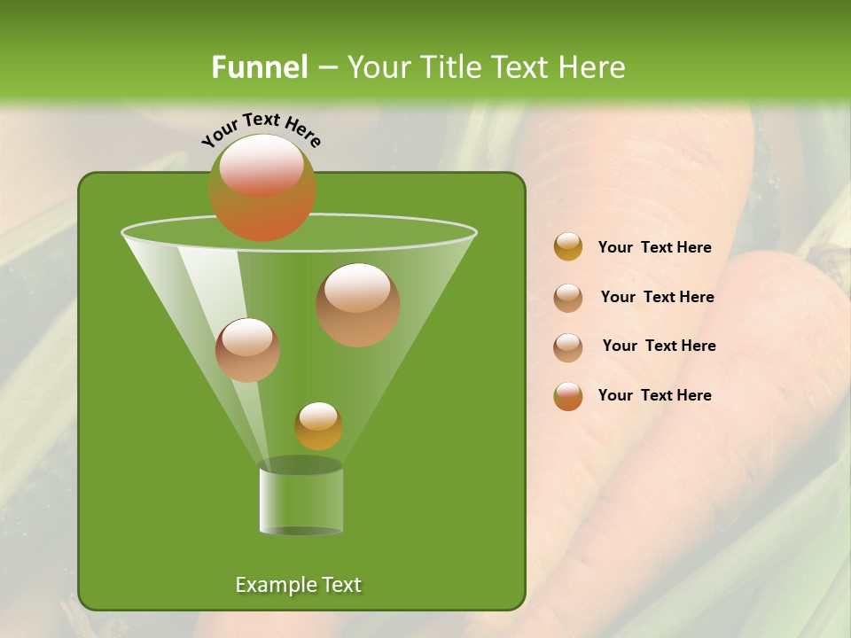 Onion Appetising Cucumber PowerPoint Template