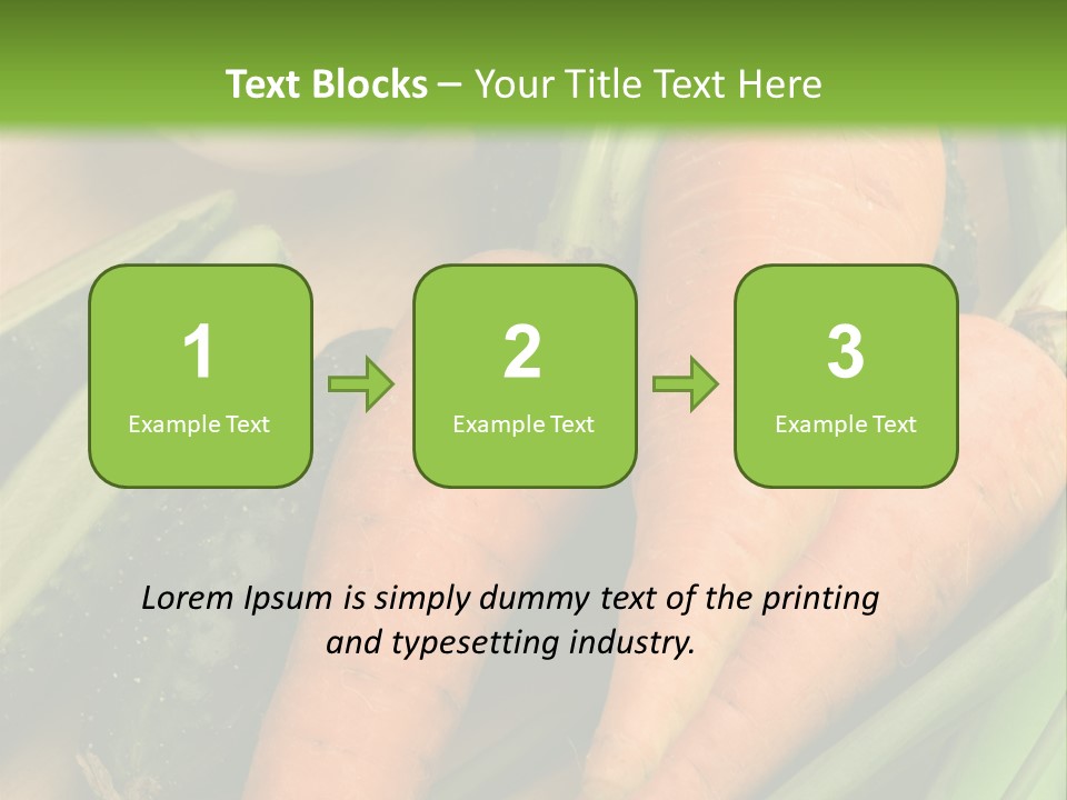 Onion Appetising Cucumber PowerPoint Template