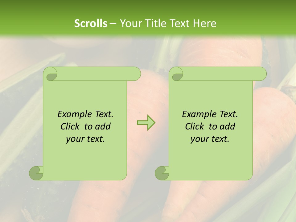 Onion Appetising Cucumber PowerPoint Template