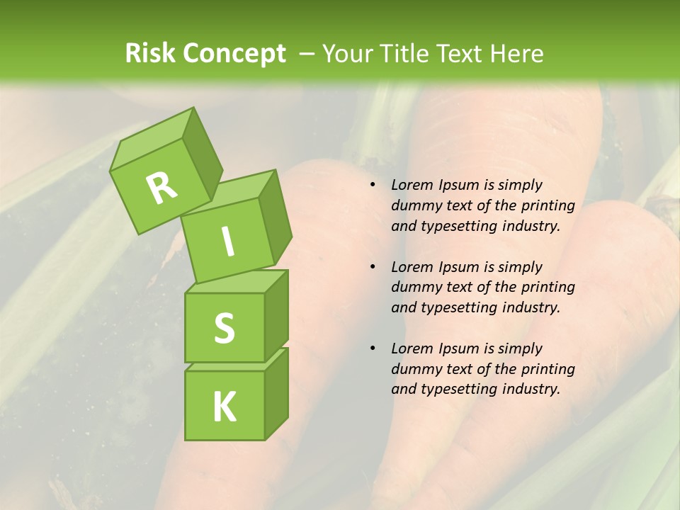 Onion Appetising Cucumber PowerPoint Template