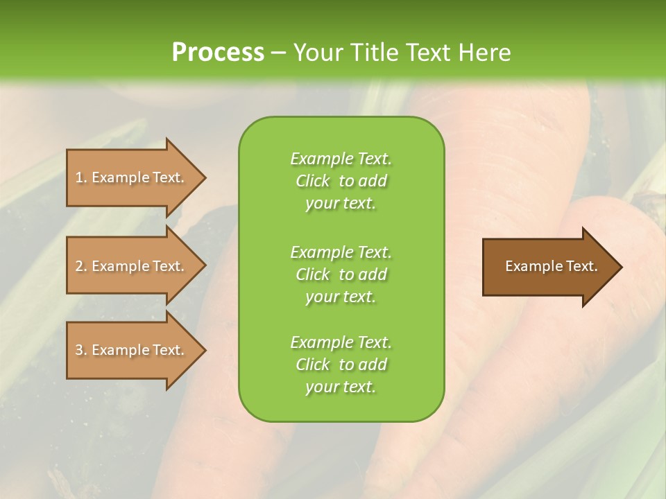 Onion Appetising Cucumber PowerPoint Template