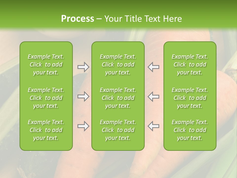 Onion Appetising Cucumber PowerPoint Template