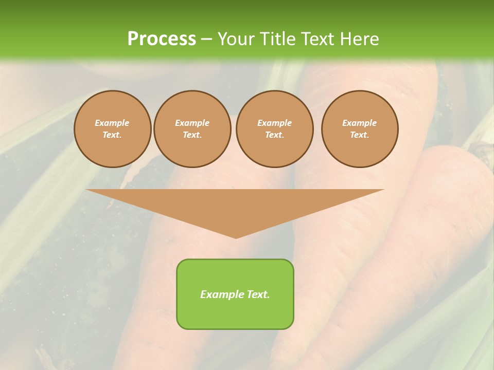 Onion Appetising Cucumber PowerPoint Template