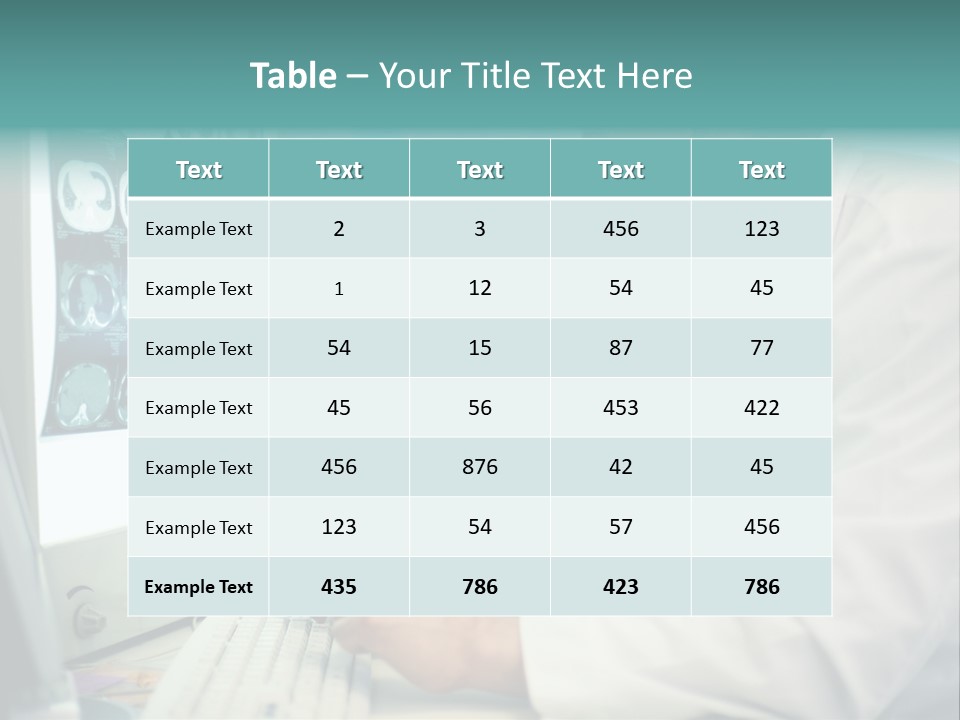 Medical Lab Health PowerPoint Template