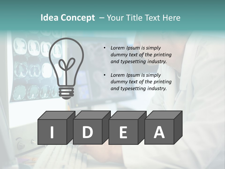 Medical Lab Health PowerPoint Template