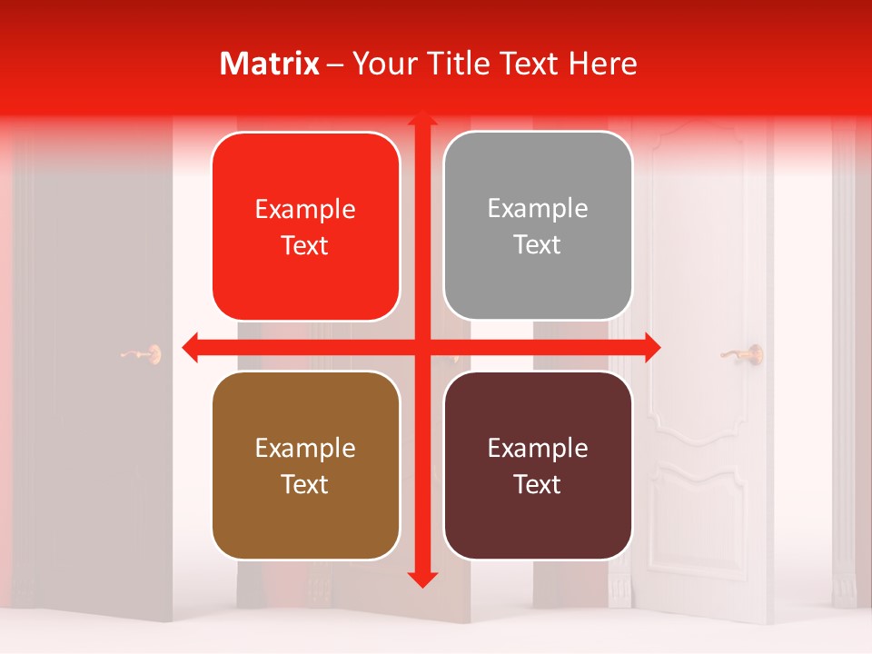 Different House Dark PowerPoint Template