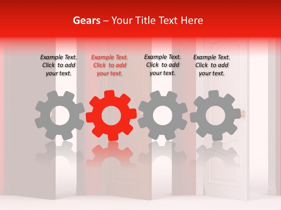 Different House Dark PowerPoint Template