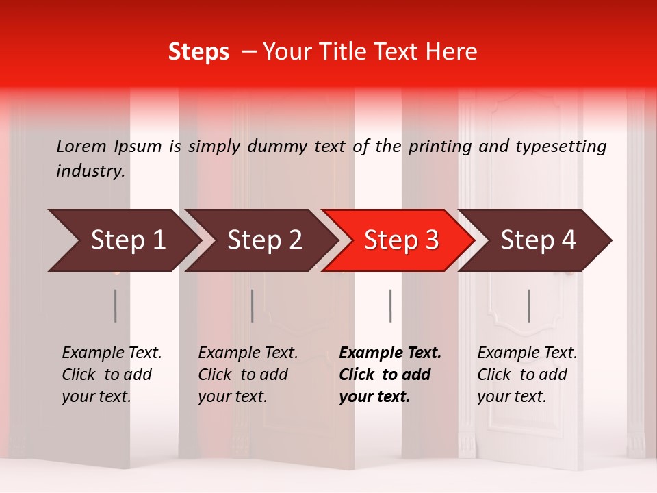 Different House Dark PowerPoint Template