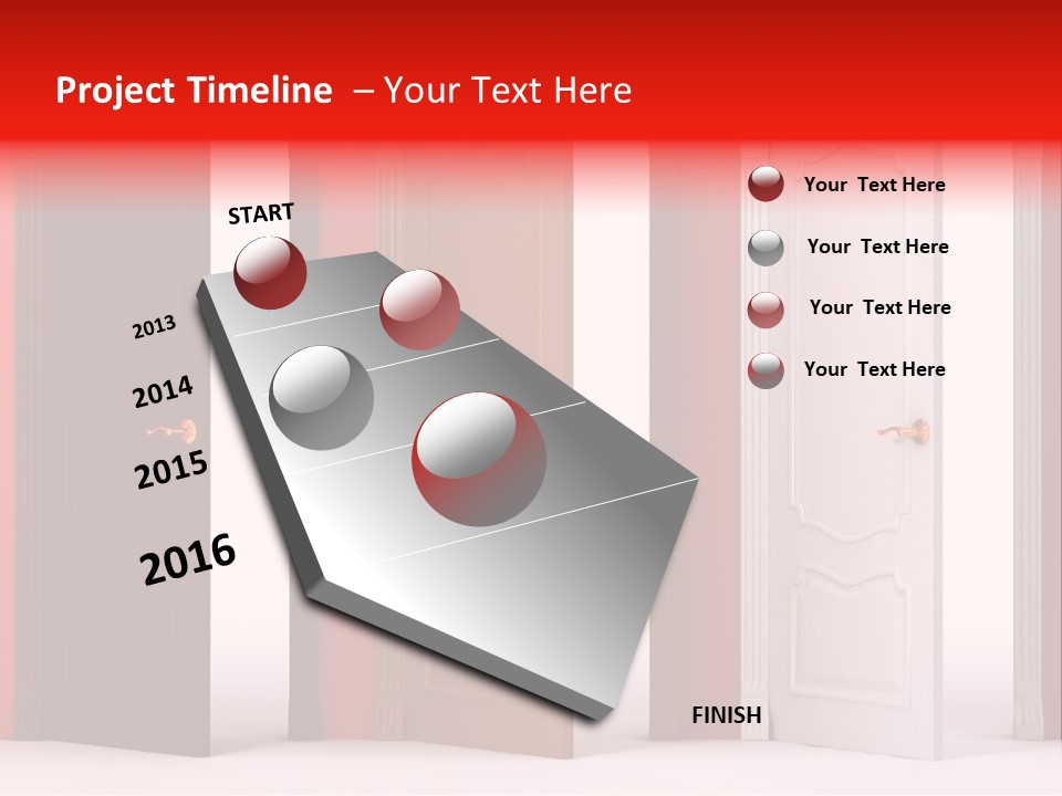 Different House Dark PowerPoint Template