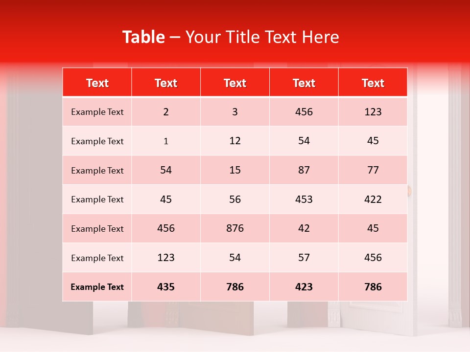 Different House Dark PowerPoint Template