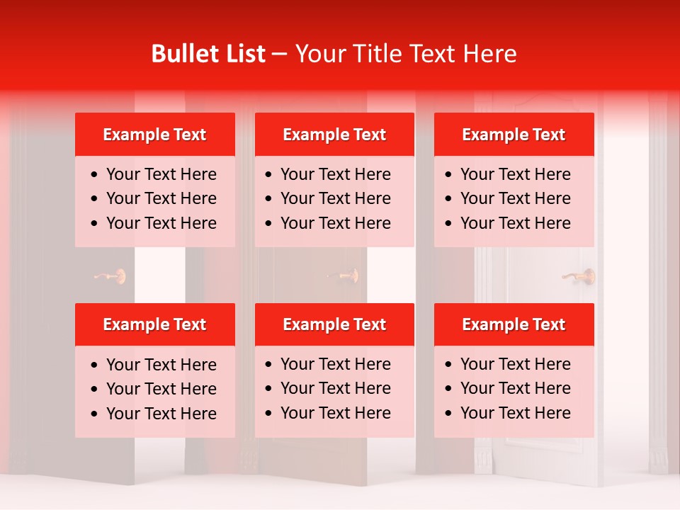 Different House Dark PowerPoint Template