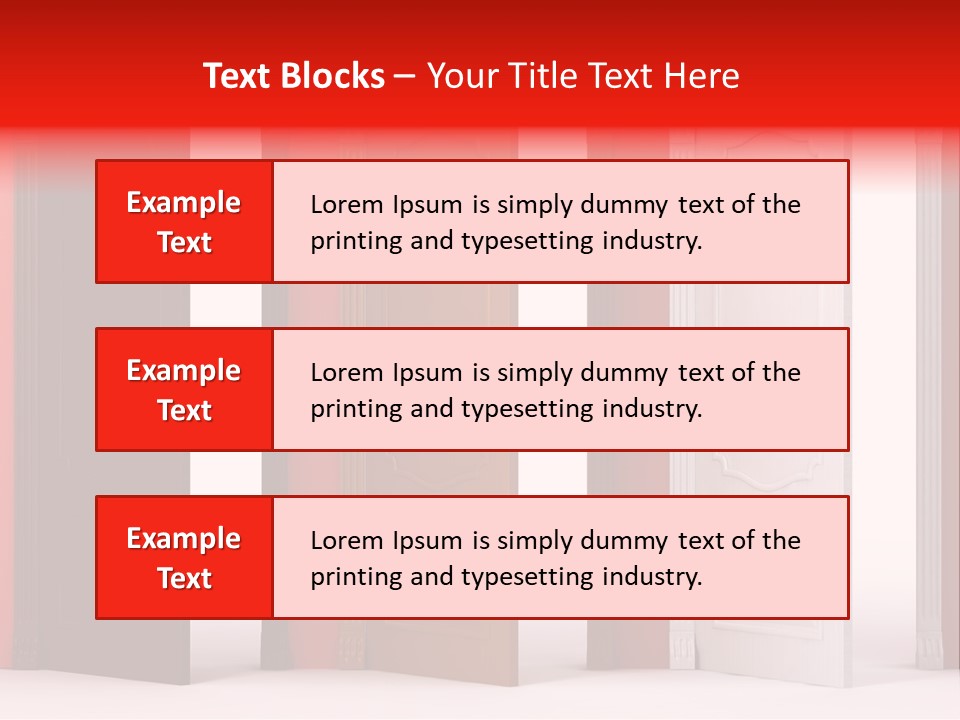 Different House Dark PowerPoint Template