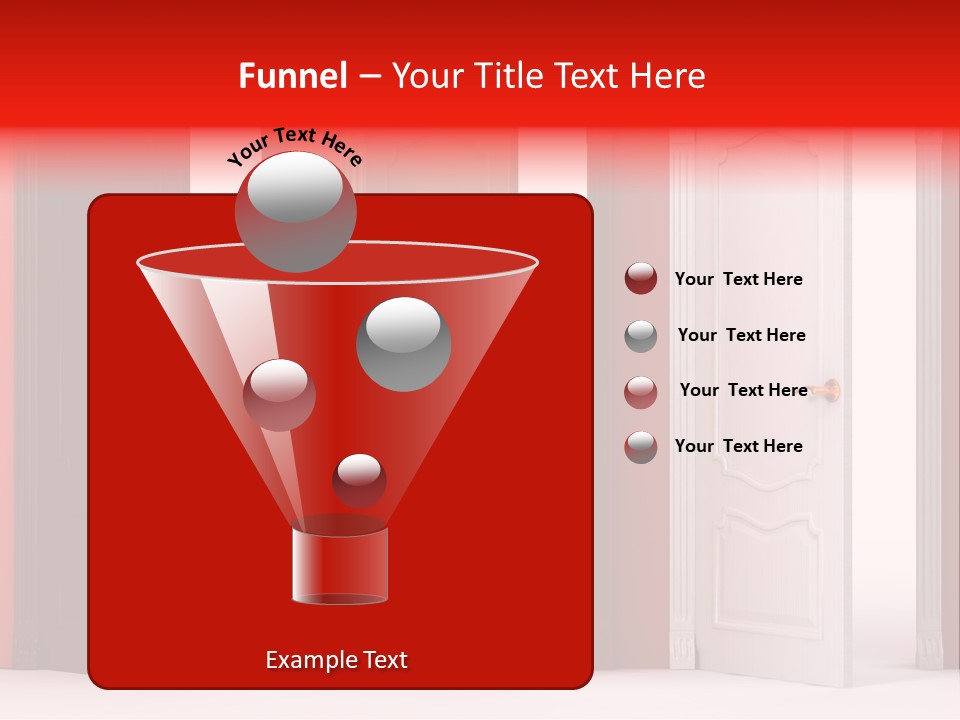 Different House Dark PowerPoint Template