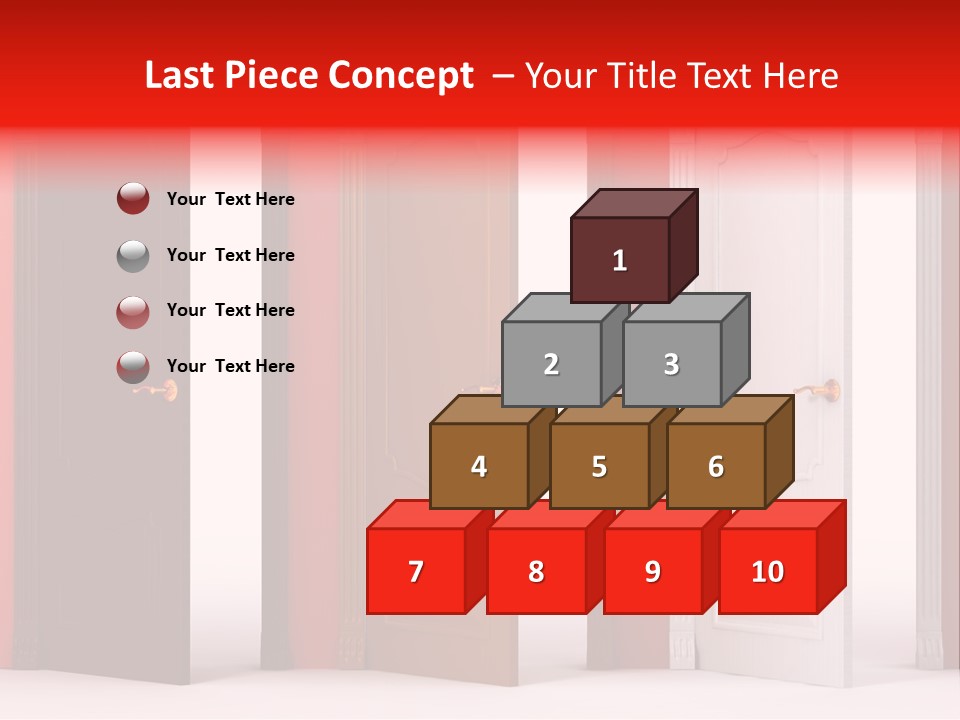 Different House Dark PowerPoint Template