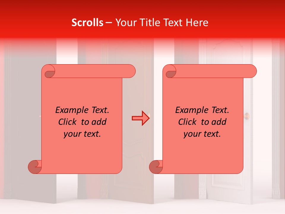 Different House Dark PowerPoint Template