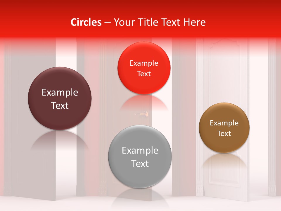 Different House Dark PowerPoint Template