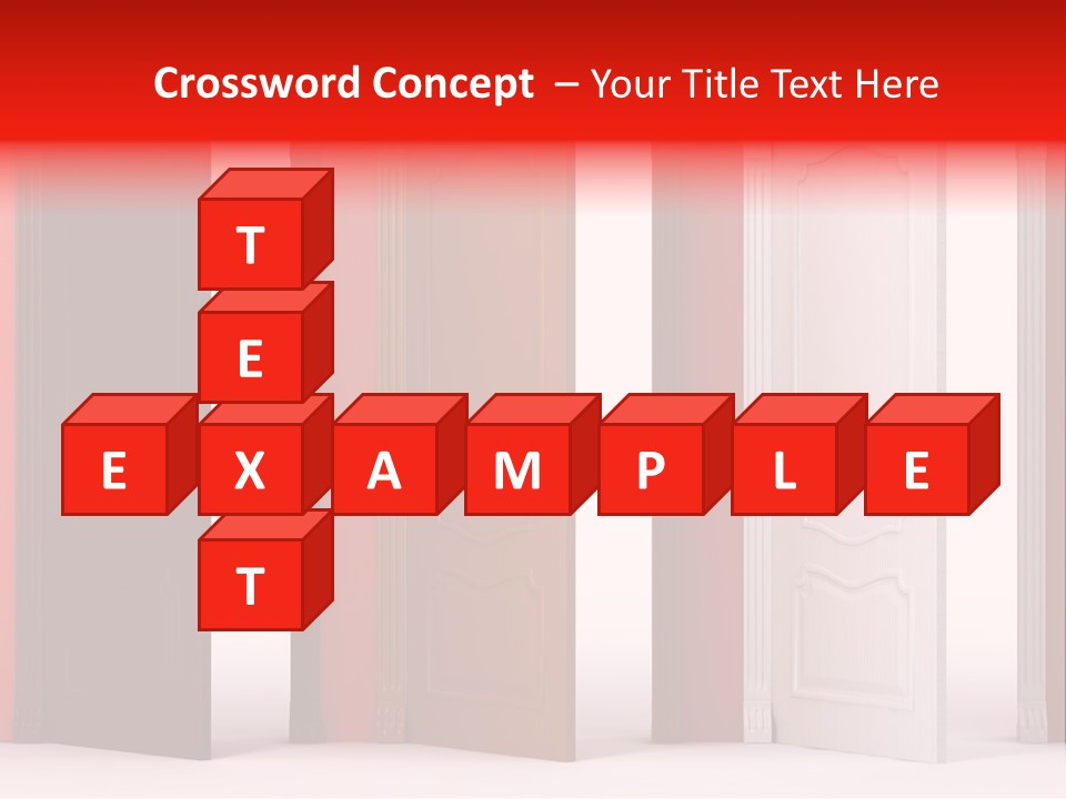 Different House Dark PowerPoint Template
