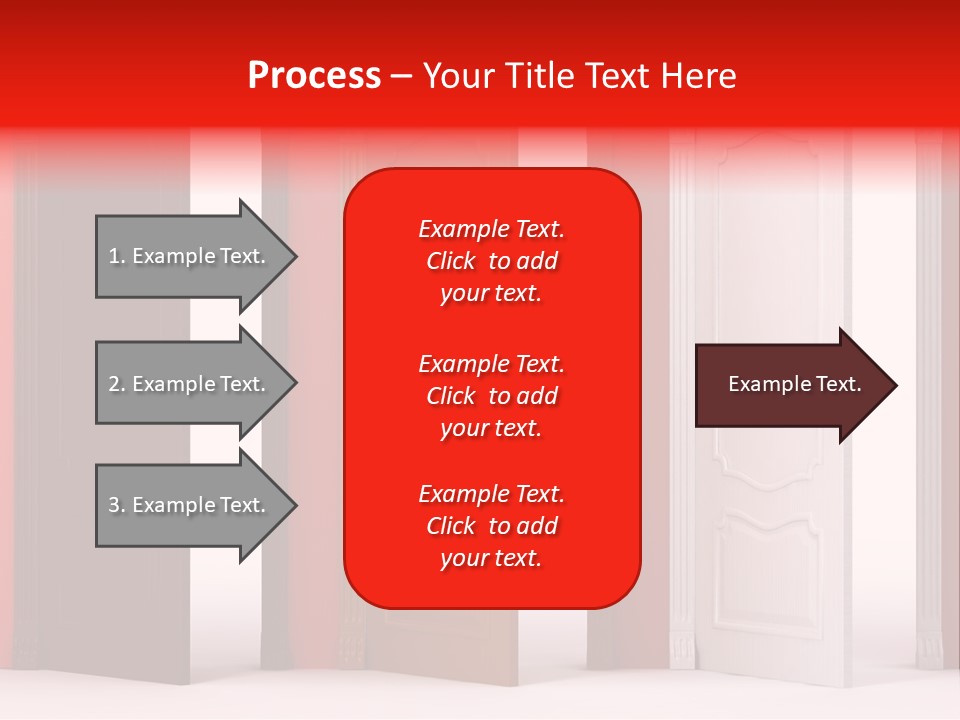 Different House Dark PowerPoint Template