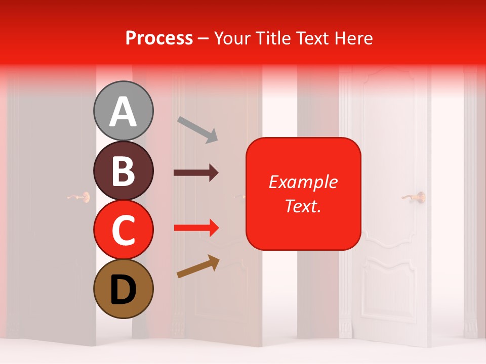 Different House Dark PowerPoint Template