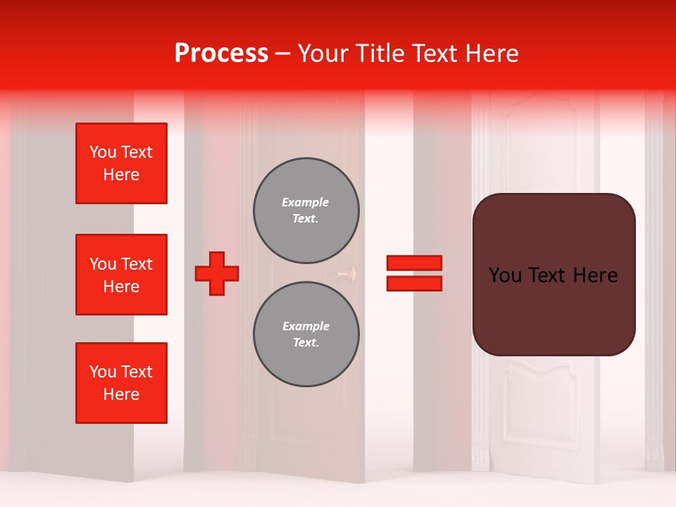 Different House Dark PowerPoint Template