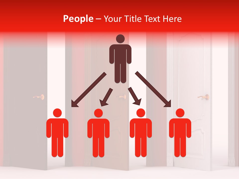 Different House Dark PowerPoint Template