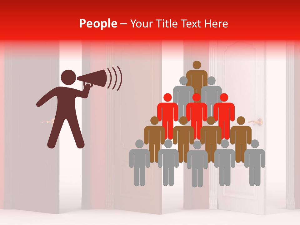 Different House Dark PowerPoint Template