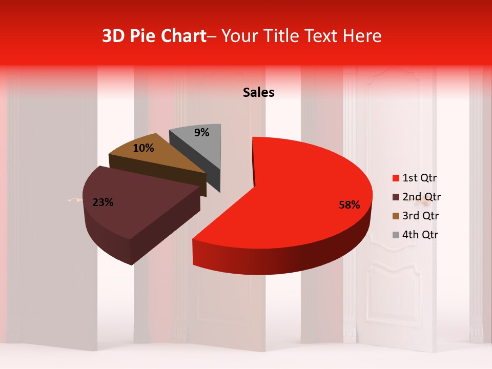 Different House Dark PowerPoint Template