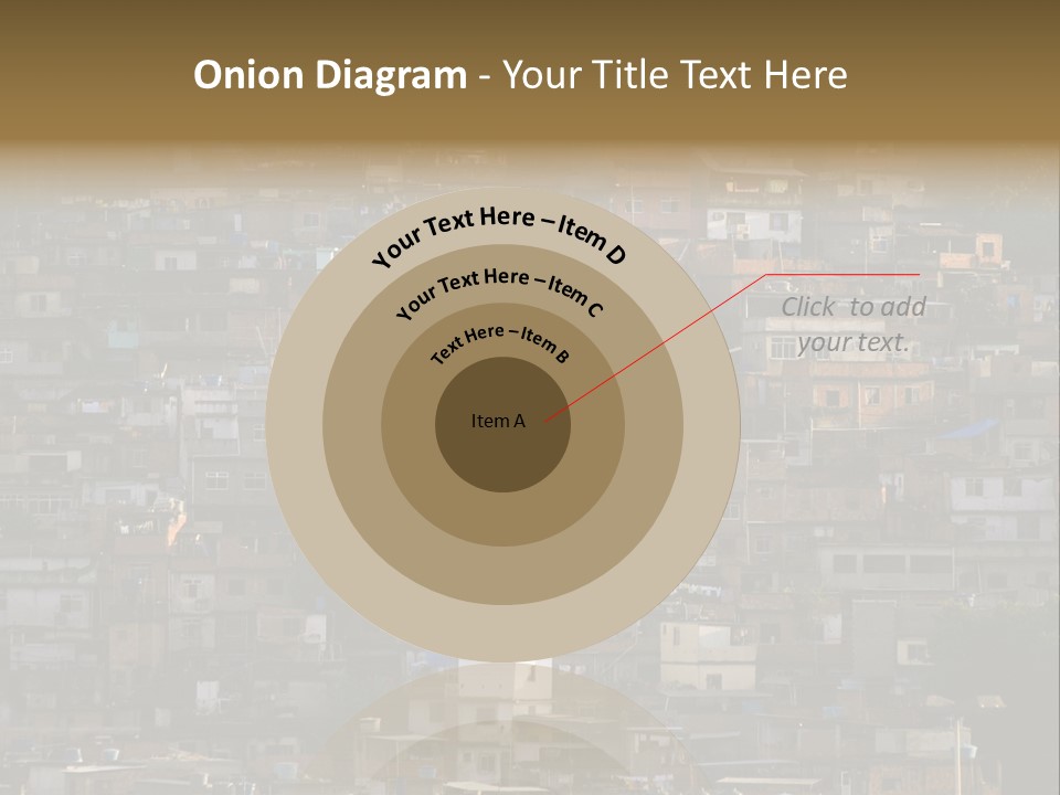 Built Structure Densely Building Exterior PowerPoint Template