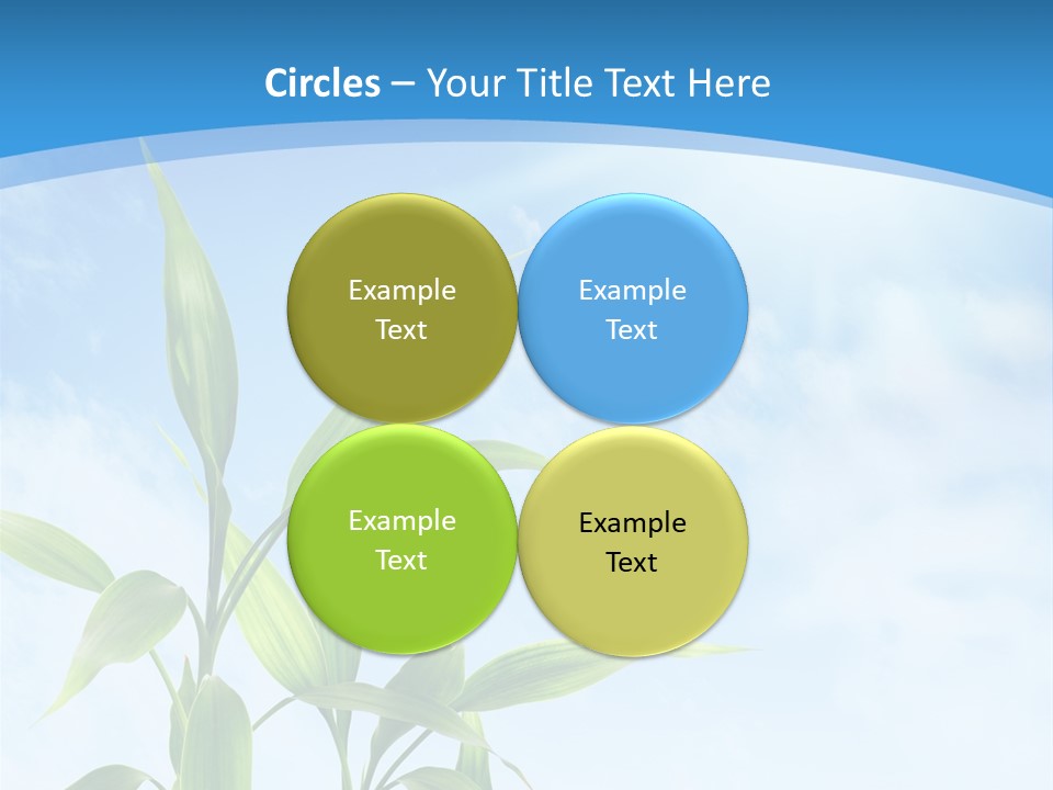 Garden Ecology Idyllic PowerPoint Template