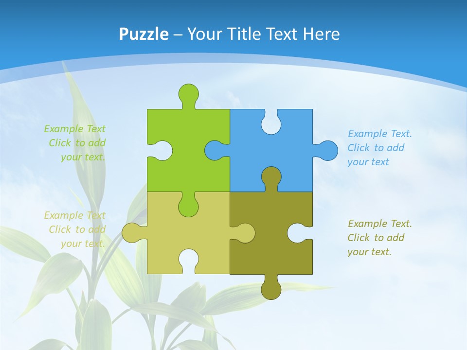 Garden Ecology Idyllic PowerPoint Template