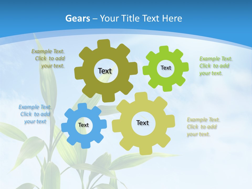 Garden Ecology Idyllic PowerPoint Template