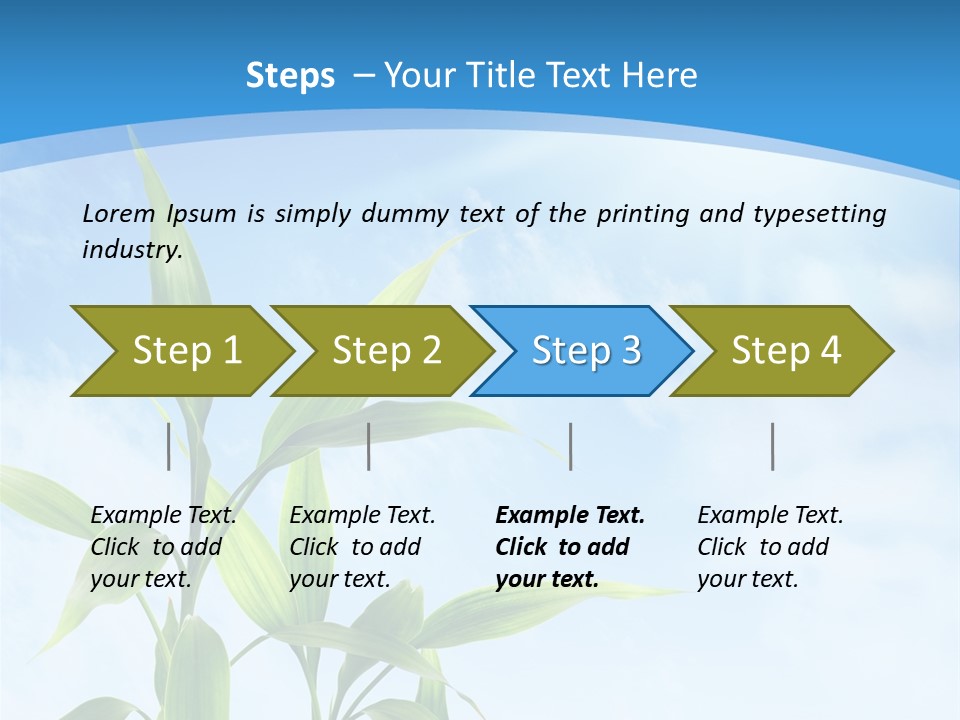 Garden Ecology Idyllic PowerPoint Template