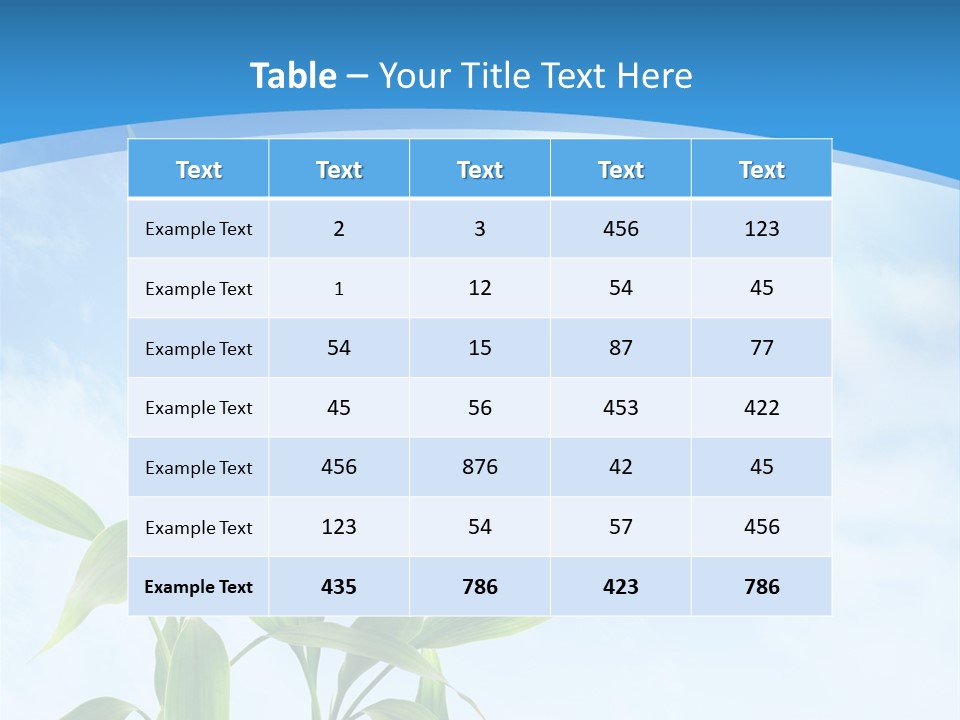 Garden Ecology Idyllic PowerPoint Template