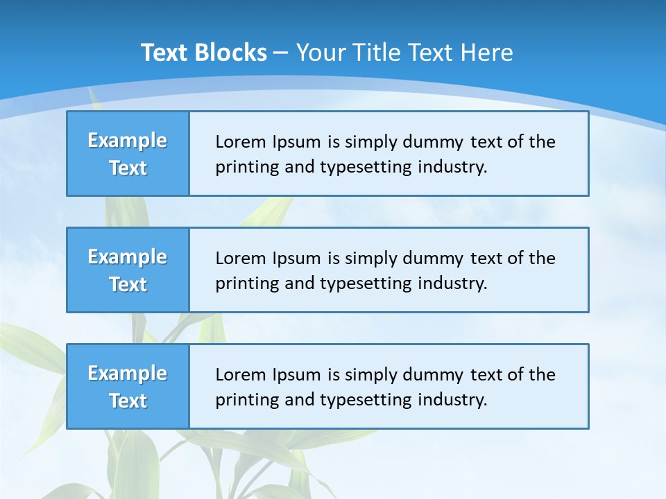 Garden Ecology Idyllic PowerPoint Template