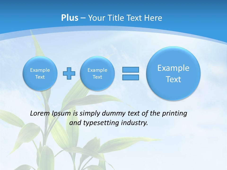 Garden Ecology Idyllic PowerPoint Template