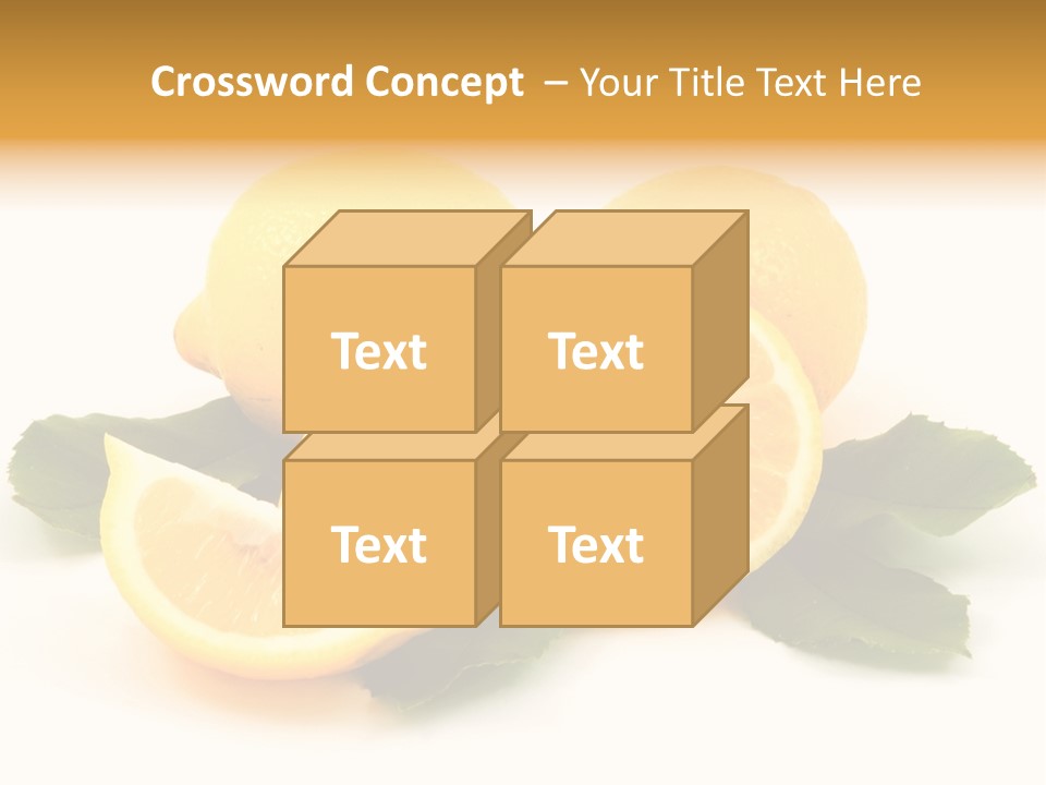 Food Half Slice PowerPoint Template