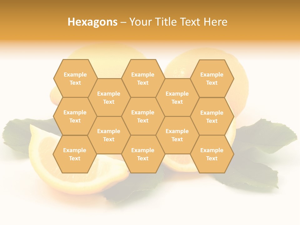 Food Half Slice PowerPoint Template