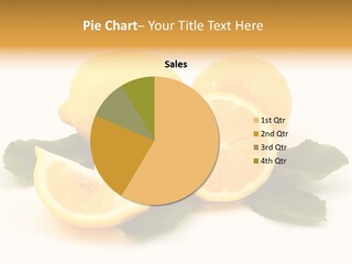 Food Half Slice PowerPoint Template