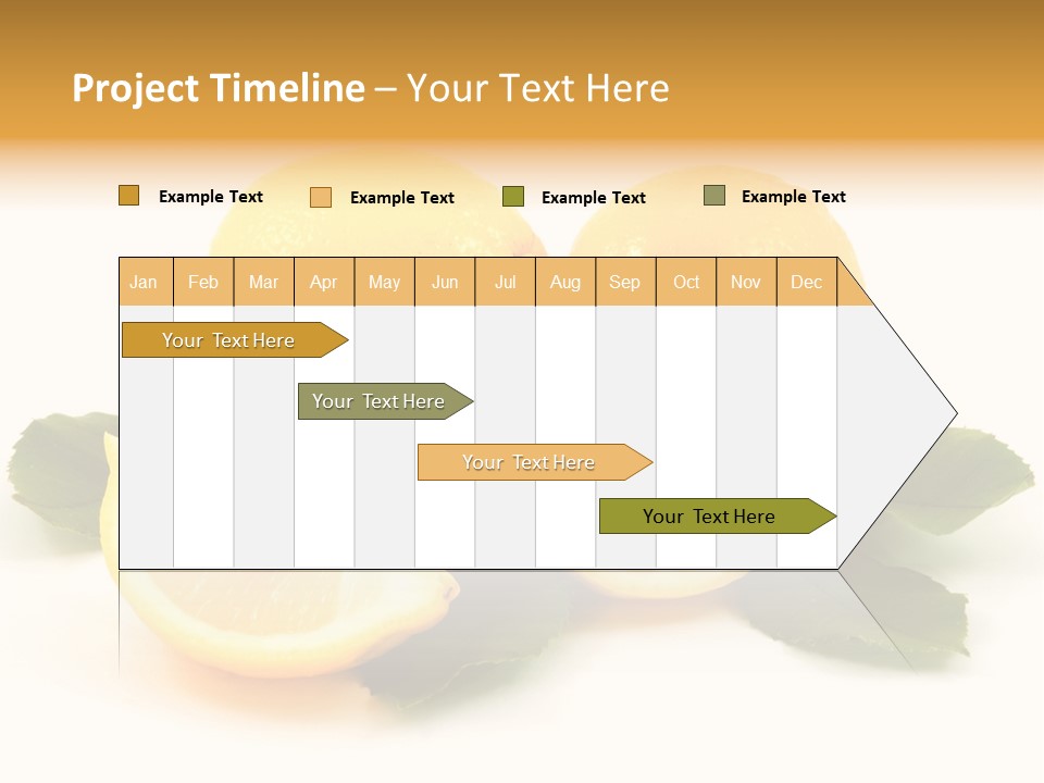 Food Half Slice PowerPoint Template