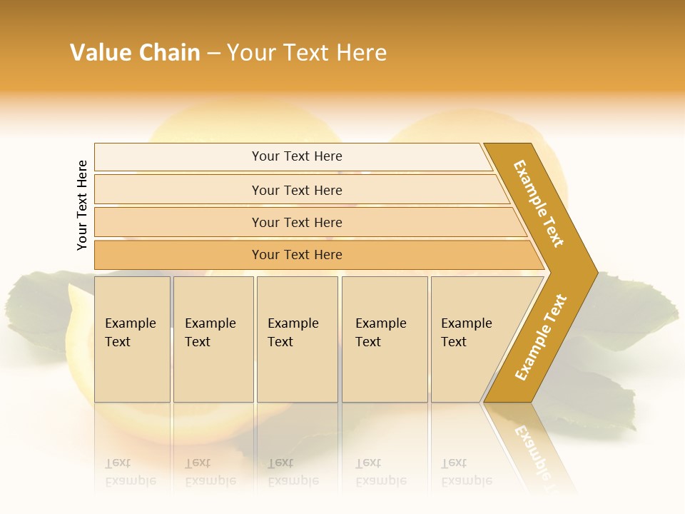 Food Half Slice PowerPoint Template