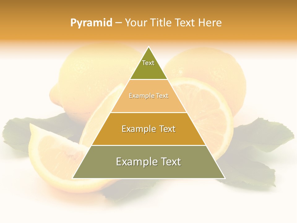 Food Half Slice PowerPoint Template