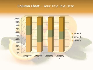 Food Half Slice PowerPoint Template