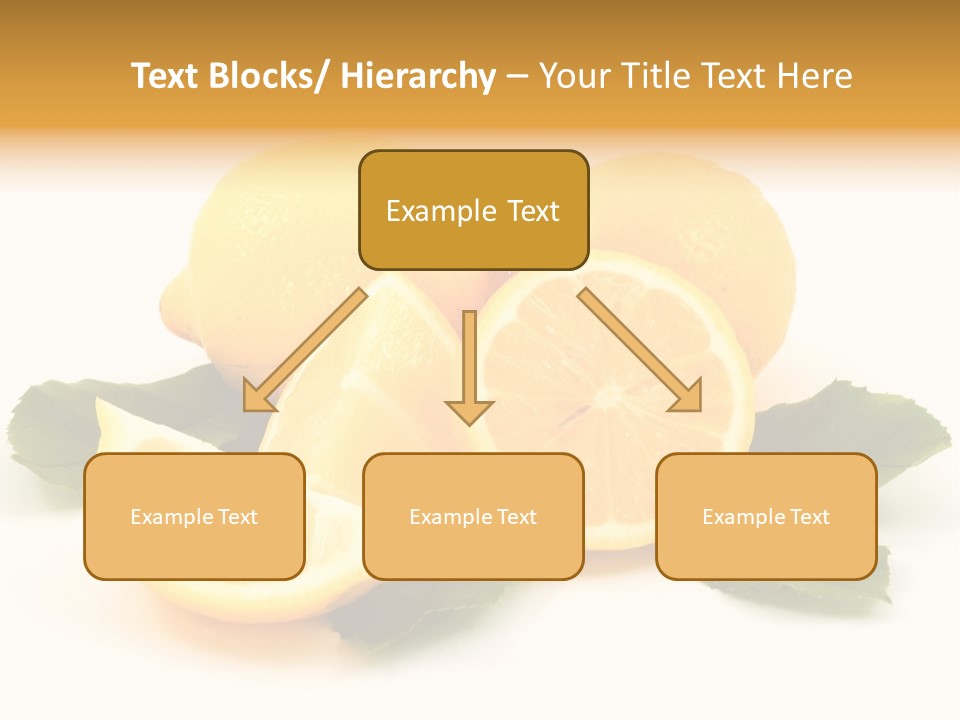 Food Half Slice PowerPoint Template
