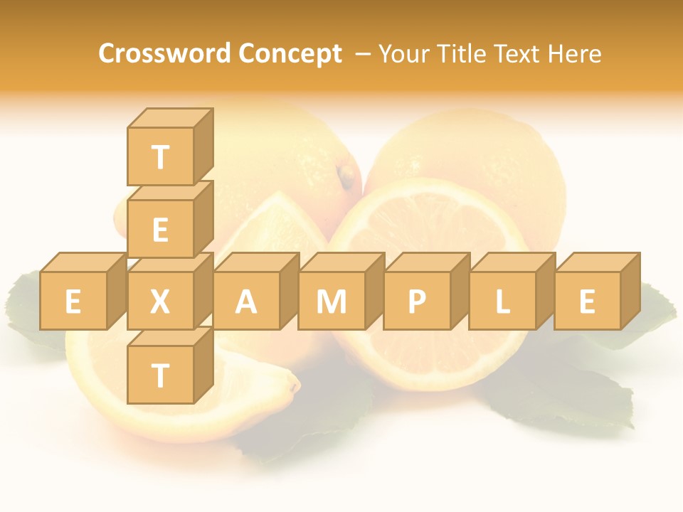 Food Half Slice PowerPoint Template