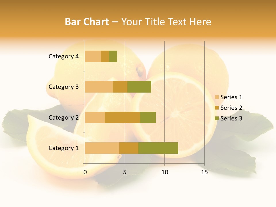 Food Half Slice PowerPoint Template