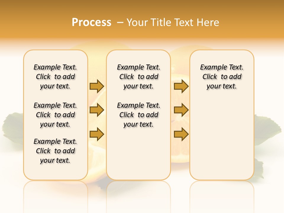 Food Half Slice PowerPoint Template