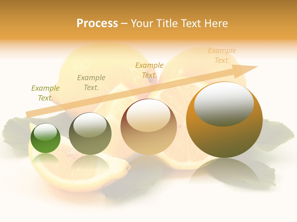 Food Half Slice PowerPoint Template