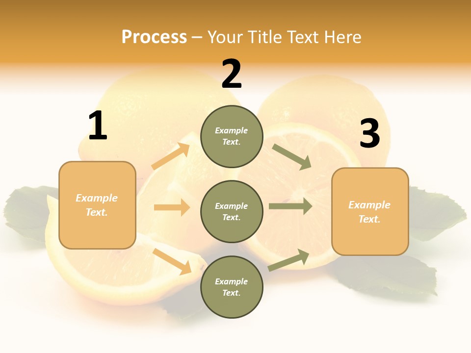 Food Half Slice PowerPoint Template